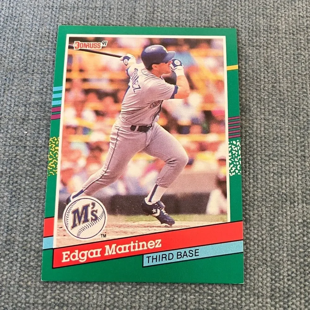 1991 Donruss Seattle Mariners Baseball Card Trading Card
